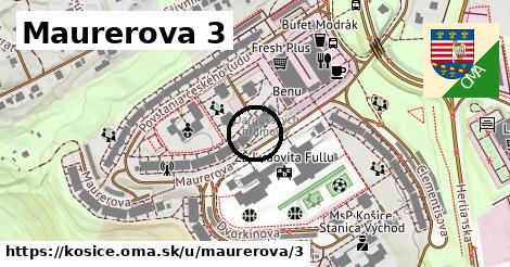 Maurerova 3, Košice