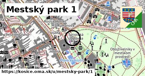 Mestský park 1, Košice