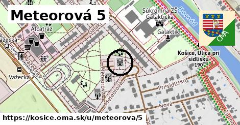 Meteorová 5, Košice