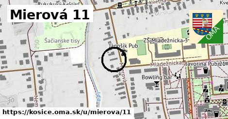 Mierová 11, Košice