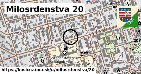 Milosrdenstva 20, Košice