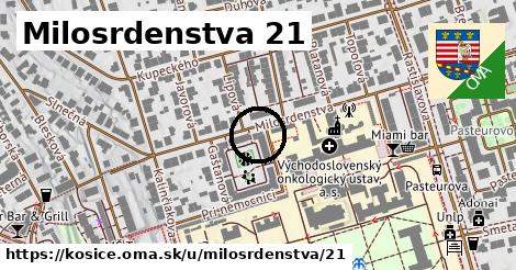 Milosrdenstva 21, Košice