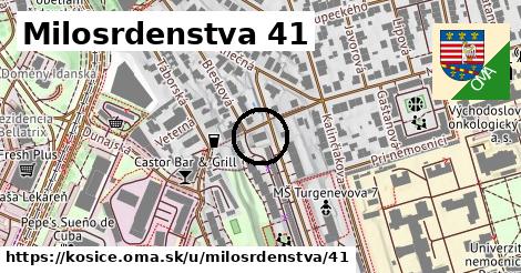 Milosrdenstva 41, Košice