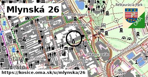 Mlynská 26, Košice