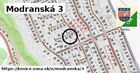 Modranská 3, Košice