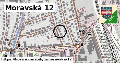 Moravská 12, Košice