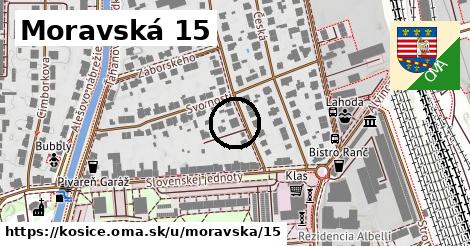 Moravská 15, Košice