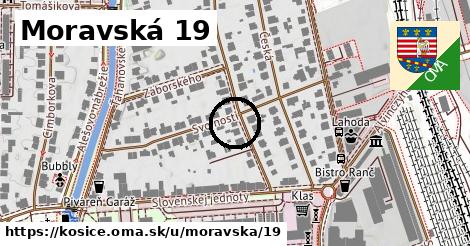 Moravská 19, Košice