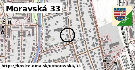 Moravská 33, Košice