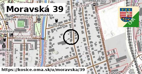 Moravská 39, Košice