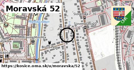 Moravská 52, Košice