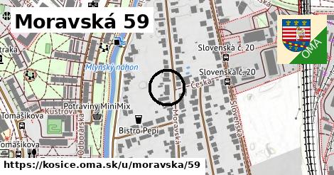 Moravská 59, Košice