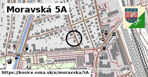 Moravská 5A, Košice