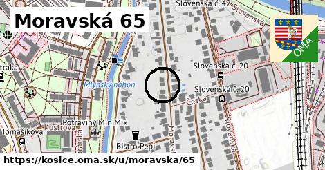Moravská 65, Košice