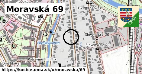Moravská 69, Košice