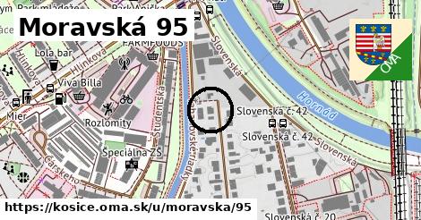 Moravská 95, Košice