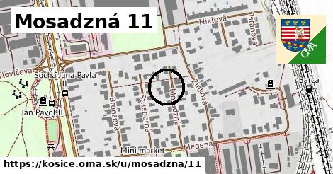 Mosadzná 11, Košice