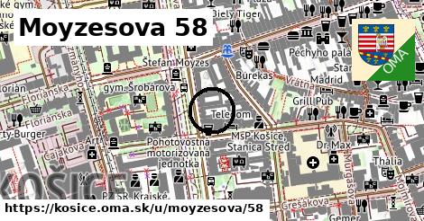 Moyzesova 58, Košice