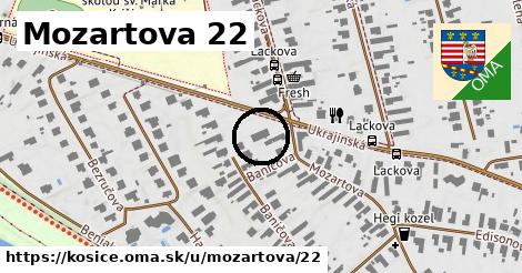 Mozartova 22, Košice