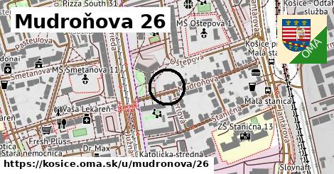 Mudroňova 26, Košice