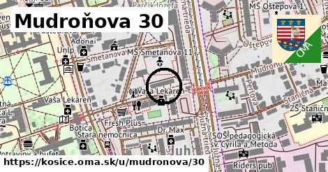 Mudroňova 30, Košice