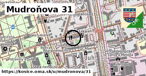 Mudroňova 31, Košice