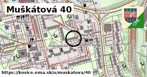 Muškátová 40, Košice