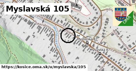 Myslavská 105, Košice