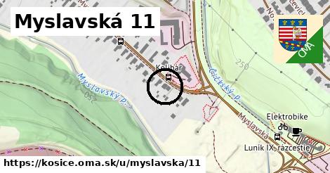 Myslavská 11, Košice