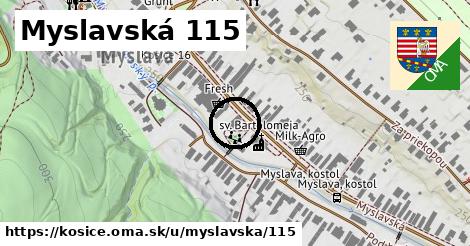 Myslavská 115, Košice