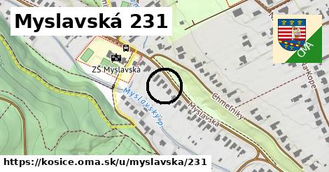 Myslavská 231, Košice