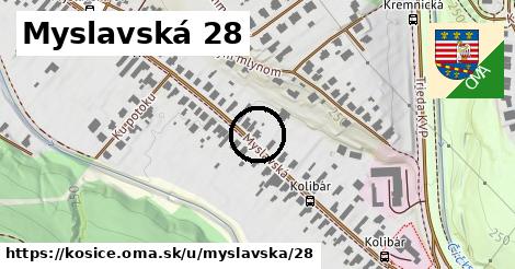 Myslavská 28, Košice