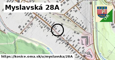 Myslavská 28A, Košice