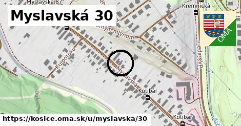 Myslavská 30, Košice
