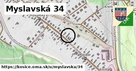 Myslavská 34, Košice