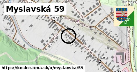 Myslavská 59, Košice