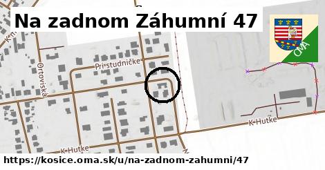 Na zadnom Záhumní 47, Košice