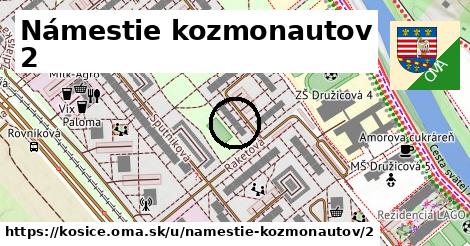Námestie kozmonautov 2, Košice