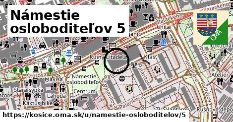 Námestie osloboditeľov 5, Košice