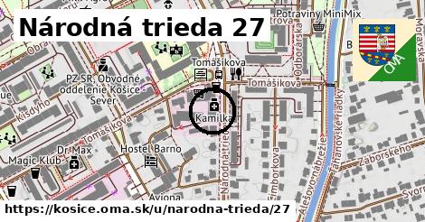 Národná trieda 27, Košice