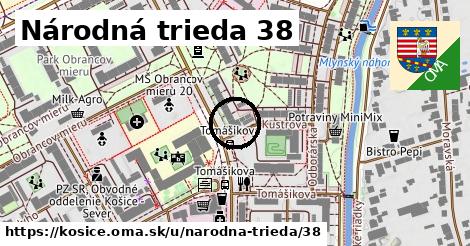 Národná trieda 38, Košice