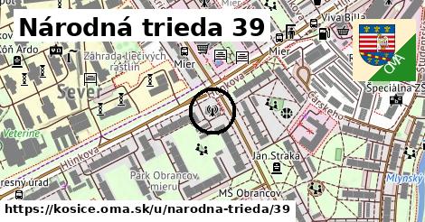 Národná trieda 39, Košice