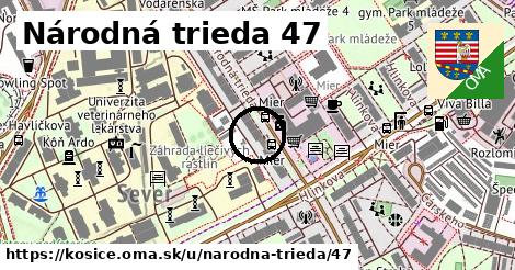 Národná trieda 47, Košice