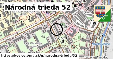 Národná trieda 52, Košice