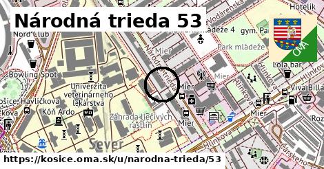 Národná trieda 53, Košice