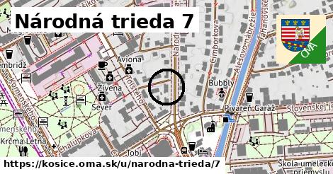 Národná trieda 7, Košice