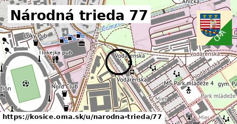 Národná trieda 77, Košice