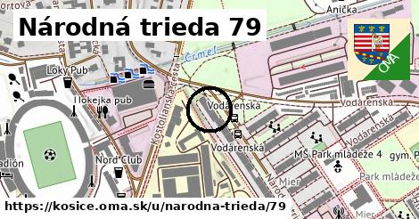 Národná trieda 79, Košice