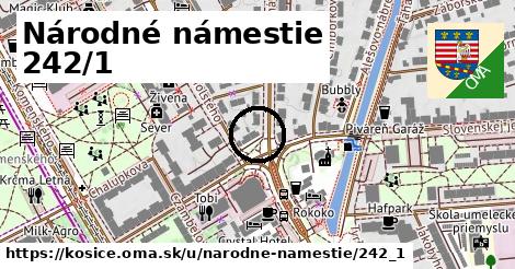 Národné námestie 242/1, Košice