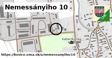 Nemessányiho 10, Košice